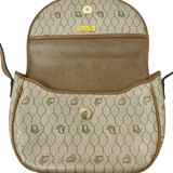 Christian Dior Honeycomb Canvas Shoulder Bag
