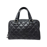 Black Chanel Wild Stitch Quilted Handbag