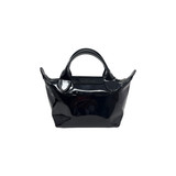 Longchamp Black "Le Pliage Cuir XS"