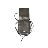 Brunello Cucinelli Monili Metallic Gunmetal Crossbody