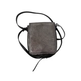 Brunello Cucinelli Monili Metallic Gunmetal Crossbody