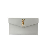 Saint Laurent Cream Uptown Pouch