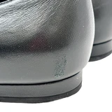 Chanel Black Leather Camellia Flower