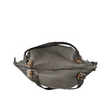 Private Listing Gucci Grey Purse with Braided Handle