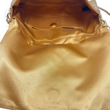 Glomesh Gold Sequin Clutch