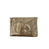 Glomesh Gold Sequin Clutch