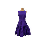 Private Listing for Carolina Herrera Royal Purple dress With Belt