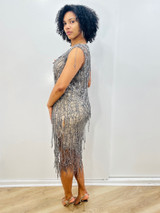 Brunello Cucinelli Glistening Embroidery Dress 2025 Spring - Summer Collection