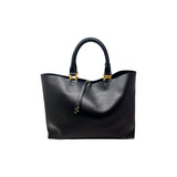 Chloe Marcie Black Leather Tote