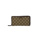 Gucci Monogram Zip Around Wallet