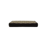Gucci Monogram Zip Around Wallet