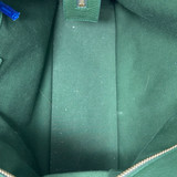 Ferragamo Star Dark Green Tote