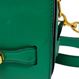Alexander Mcqueen The Myth Green Leather Corssbody