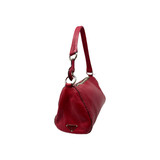 Prada Vitello Daino Red Shoulder Bag