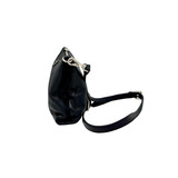 Prada Black Vitello Daino Crossbody