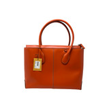 Todd’s D-Bag Orange Tote Bag