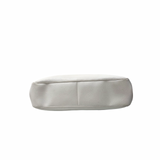 Gucci White Large Square Double Handle
