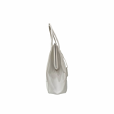 Gucci White Large Square Double Handle