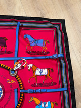 Hermès "Couvetures et Tenues de Jour" Scarf
