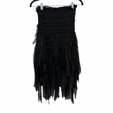 Yves Saint Laurent Rive Gauche Tom Ford SS 2002 Black Skirt