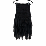 Yves Saint Laurent Rive Gauche Tom Ford SS 2002 Black Skirt