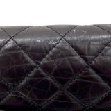 Chanel Black 2.55 Reissue Double Flat