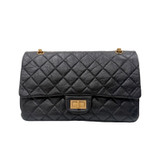 Chanel Black 2.55 Reissue Double Flat