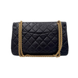 Chanel Black 2.55 Reissue Double Flat