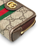 Gucci GG Supreme Monogram Web Ophidia Playing Cards Case