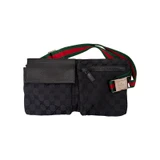 Gucci Body Bag GG Monogram Black Fannypack