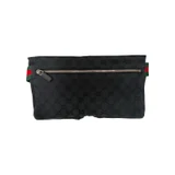 Gucci Body Bag GG Monogram Black Fannypack