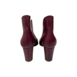 Malone Souliers Maroon Pointer Toe Ankle Boots