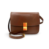 Celine Medium Classic Brown Box Bag