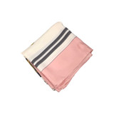 Hermes "Brides de Gala" Pink, White and Grey Scarf