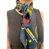 Hermes "Les Cles" Black with Keys & Red Tassels