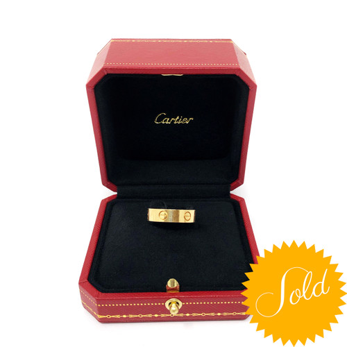 Cartier Gold Love Ring Cartier Gold Love Ring