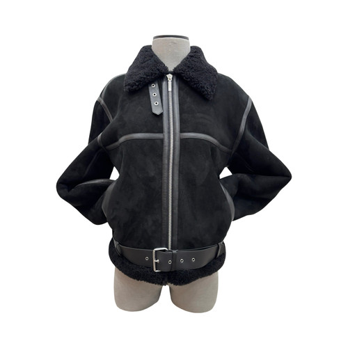Toteme Aviator Shearling Jacket