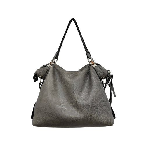Private Listing Gucci Grey Purse with Braided Handle