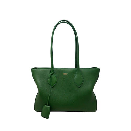 Ferragamo Star Dark Green Tote