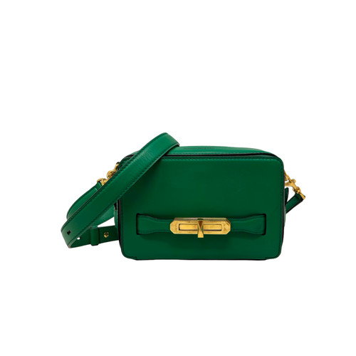 Alexander Mcqueen The Myth Green Leather Corssbody