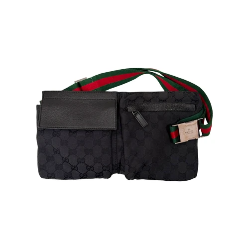 Gucci Body Bag GG Monogram Black Fannypack