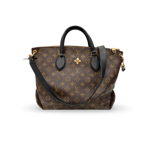Louis Vuitton Monogram Canvas Flower Zipped Tote