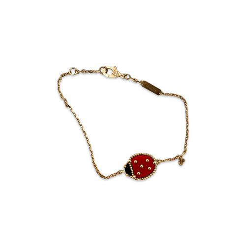 Van Cleef & Arpels Lucky Spring Closed Wings Lady Bug Braclet
