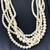 Tiffany & Co. White Pearl Necklace