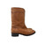 Chanel Brown Nubuck Leather Riding Boots
