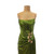 Custom Green Sequin Strapless Gown