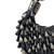 Chloe Black and Silver Beaded Handbag