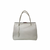 Gucci White Large Square Double Handle