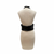 Fendi SS16 Black Braided Bondage Leather Vest