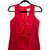 Valentino Red Midi Dress w/ Bow